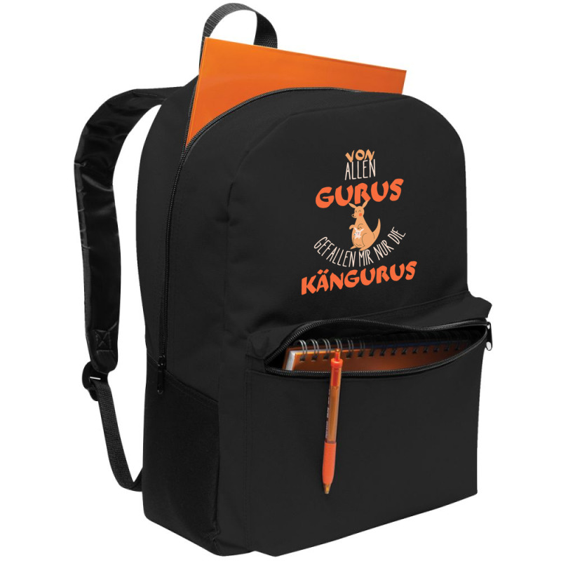 Atheism Champagne Operator Kangaroo Backpack | Artistshot