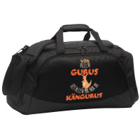 Atheism Champagne Operator Kangaroo Active Duffel | Artistshot