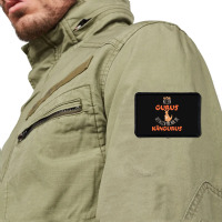 Atheism Champagne Operator Kangaroo Rectangle Patch | Artistshot