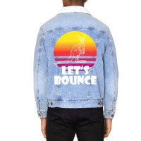 Bounce Like Kangaroos Australia Marsupials Funny K Unisex Sherpa-lined Denim Jacket | Artistshot