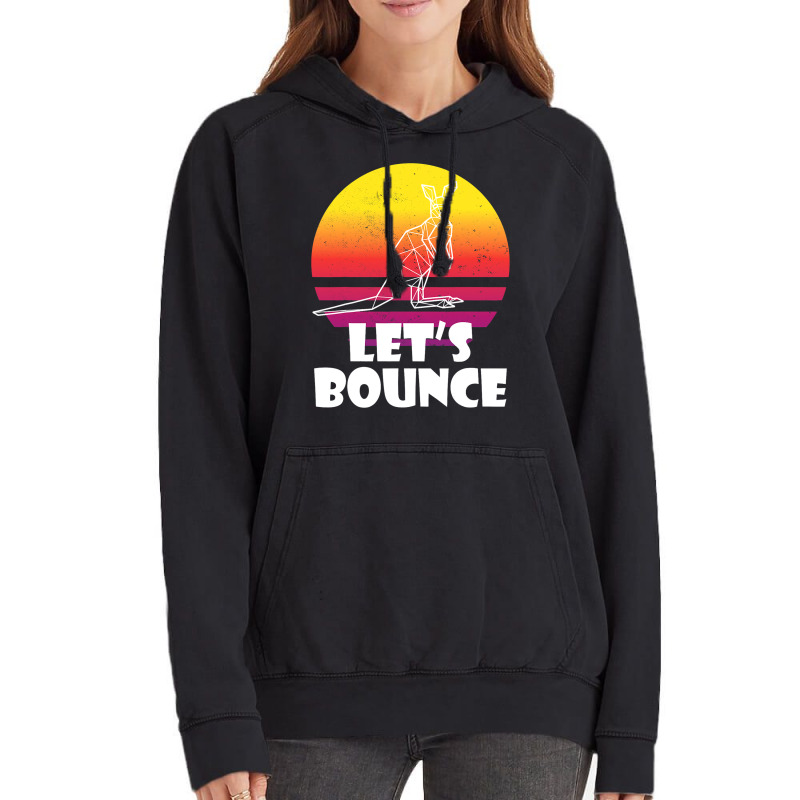 Bounce Like Kangaroos Australia Marsupials Funny K Vintage Hoodie | Artistshot