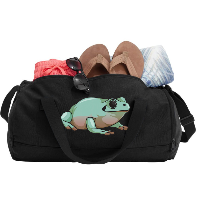 Australian Green Tree Frog Realistic Green Tree Fr Duffel Bag | Artistshot