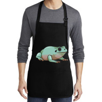 Australian Green Tree Frog Realistic Green Tree Fr Medium-length Apron | Artistshot