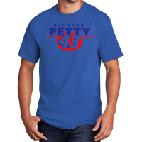 Mens Richard Petty Line Basic T-shirt | Artistshot