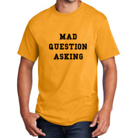 Med Question Asking Black Basic T-shirt | Artistshot