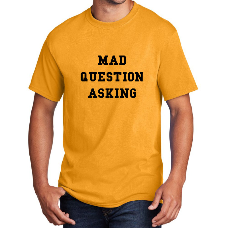 Med Question Asking Black Basic T-shirt | Artistshot