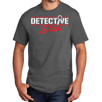 Secret Spy Private Eye Crimescene Investigator Detectivedad T Shirt Basic T-shirt | Artistshot