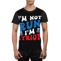 4th Of July Party Usa Im Not Drunk Im Patriotic Vi Graphic T-shirt | Artistshot