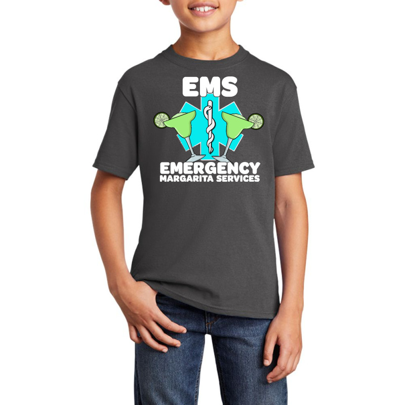 Ems Gift T  Shirt E M S E M T Paramedic Cinco De Mayo Emergency Margar Basic Youth T-shirt | Artistshot