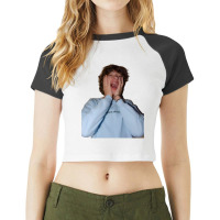 Baylen Levine Raglan Crop Top | Artistshot