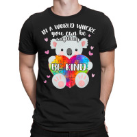 Be Kind Cute Puzzle Koala Autism Awareness Month G T-shirt | Artistshot