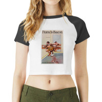 Francis Bacon Raglan Crop Top | Artistshot