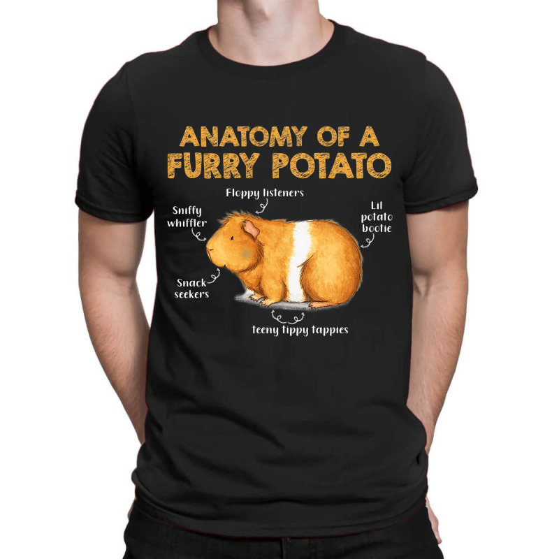 Anatomy Of A Furry Potato Guinea Pig Lover23 T-shirt | Artistshot