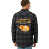 Anatomy Of A Furry Potato Guinea Pig Lover23 Flannel Shirt | Artistshot