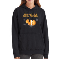 Anatomy Of A Furry Potato Guinea Pig Lover23 Vintage Hoodie | Artistshot