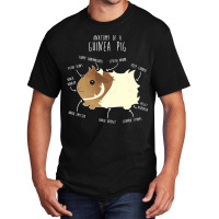 Abyssinian Guinea Pig Anatomy Funny Cute Pocket Pe Basic T-shirt | Artistshot