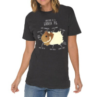 Abyssinian Guinea Pig Anatomy Funny Cute Pocket Pe Vintage T-shirt | Artistshot