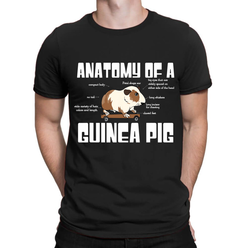 Anatomy Of A Guinea Pig Lover Funny Rodent Pet Ani T-shirt | Artistshot