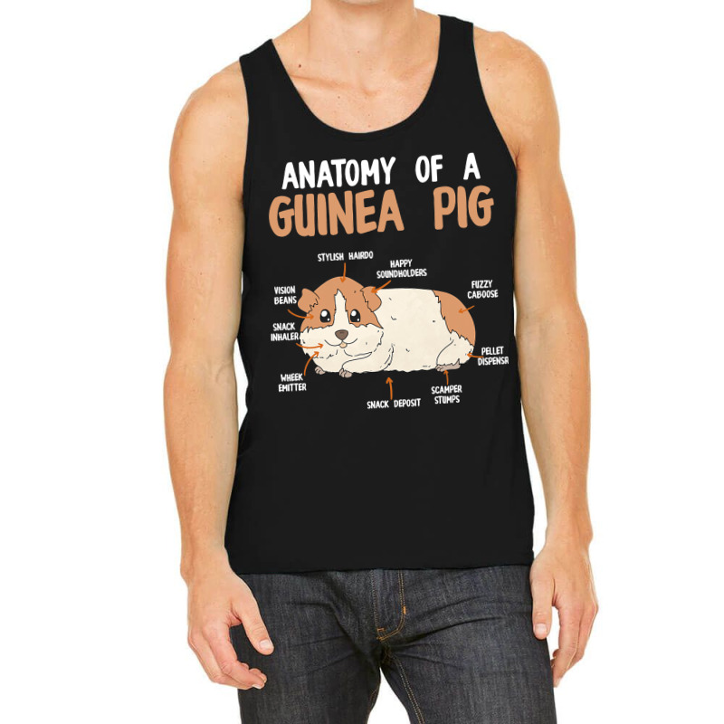 Anatomy Of A Guinea Pig Rodent Guinea Pig Tank Top | Artistshot