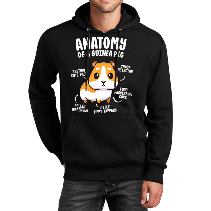 Anatomy Of A Guinea Pig Shirts For Women Kids Furr Unisex Hoodie | Artistshot