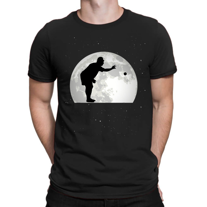 Boccia Moon Bocce Ball Boulespeler Boules T-shirt | Artistshot