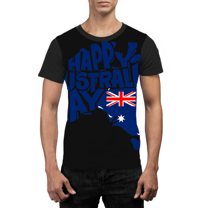 Australia Day Australia Map Proud Aussie Roo Kanga Graphic T-shirt by DEBORAHBOURSSIQUOT | Artistshot