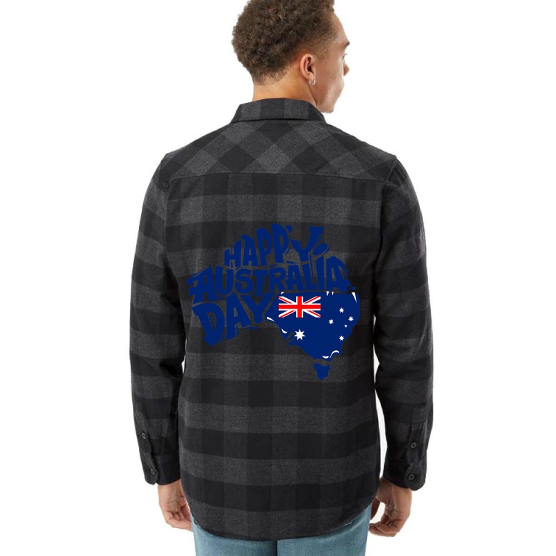 Australia Day Australia Map Proud Aussie Roo Kanga Flannel Shirt by DEBORAHBOURSSIQUOT | Artistshot