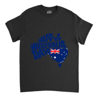 Australia Day Australia Map Proud Aussie Roo Kanga Classic T-shirt | Artistshot