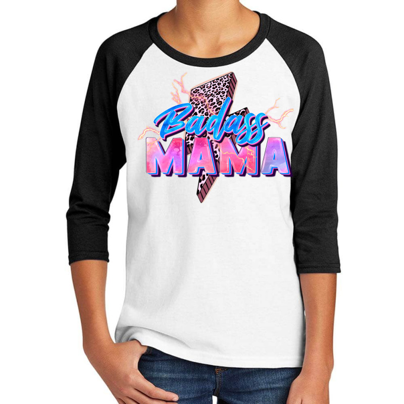 Badass Mama Youth 3/4 Sleeve by Zillion Design Studio | Artistshot