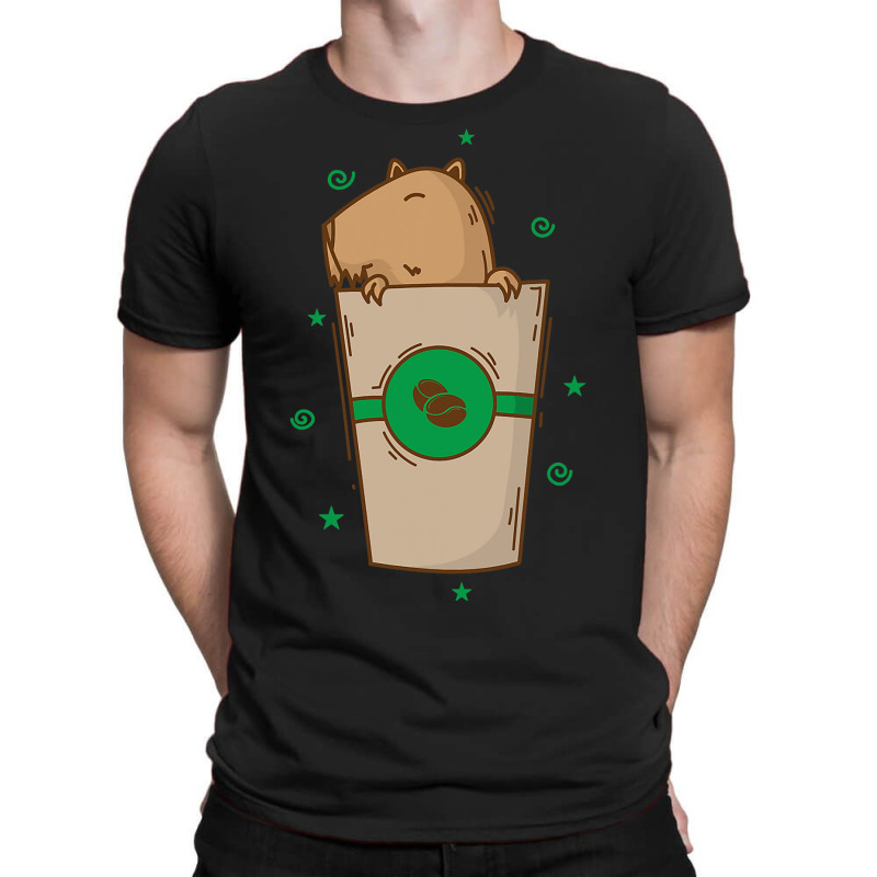 Caviidae Guinea Pig In Coffee Mug T-shirt | Artistshot