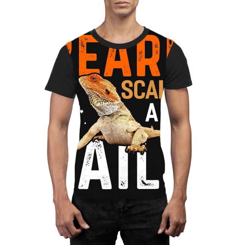 Beard Scales And Tails Shirt Lizard Funny Bearded  Graphic T-shirt | Artistshot