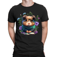 All The Cool Kids Are Reading Guinea Pig T-shirt | Artistshot