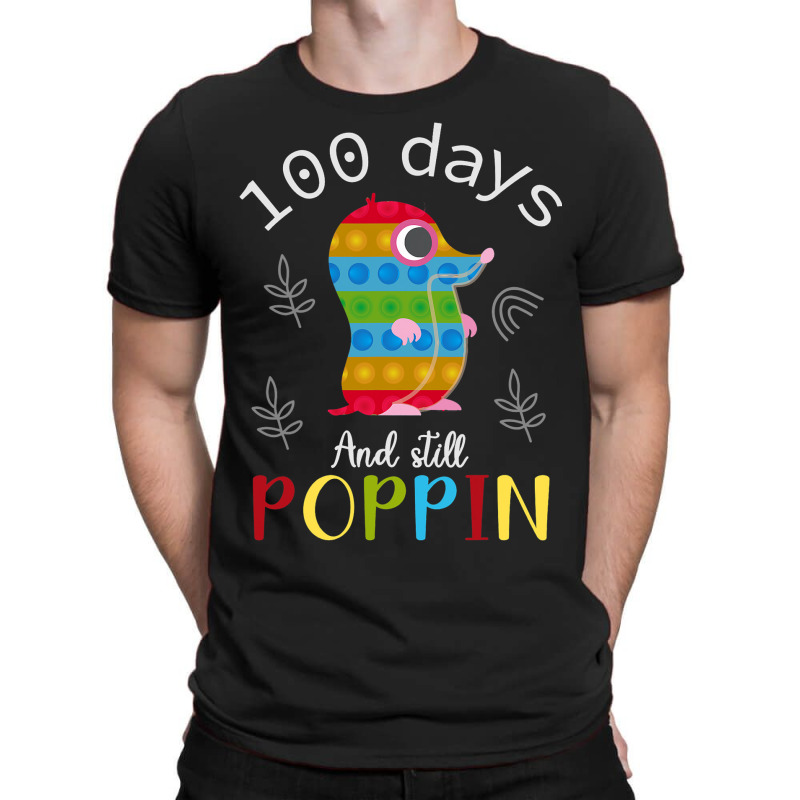 100 Days And Still Poppin Mole Shirt 100th Day Kid T-shirt | Artistshot