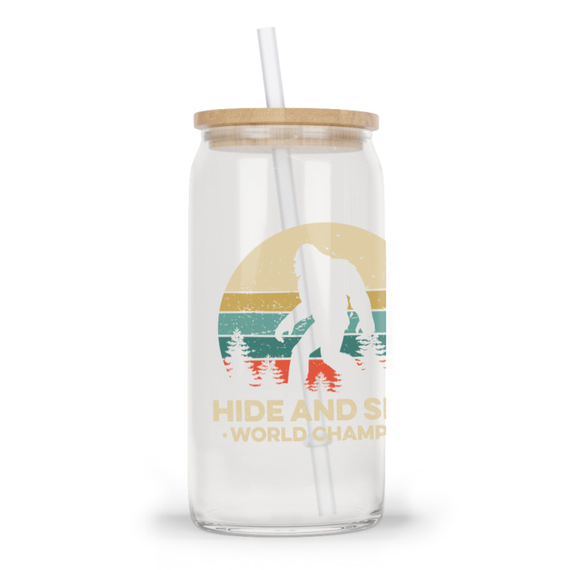 Hide And Seek World Champion B Glass Tumbler | Artistshot