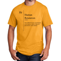 Funny Human Resources Description Basic T-shirt | Artistshot