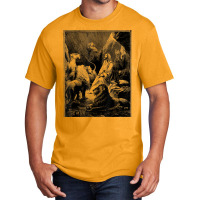 Holy Bible Daniel In The Lions Den Old Testament Shirt Day Gift Basic T-shirt | Artistshot