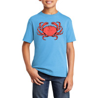 Crab Crustacean T Shirt Basic Youth T-shirt | Artistshot