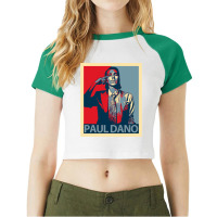 Paul Dano Raglan Crop Top | Artistshot