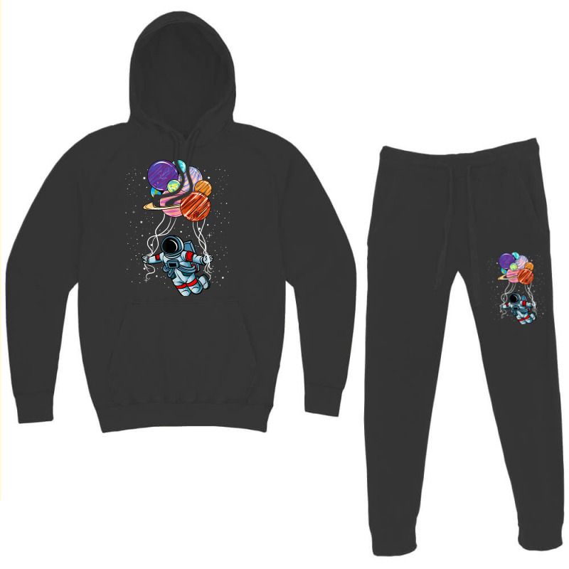 Astronaut Space Spaceman Moon Mars Planet Gift Hoodie & Jogger Set | Artistshot