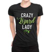 Bearded Dragon Crazy Lizard Lady Reptile Keeper An Ladies Fitted T-shirt | Artistshot