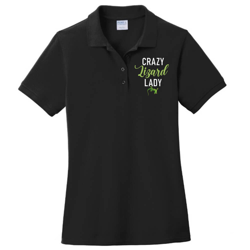 Bearded Dragon Crazy Lizard Lady Reptile Keeper An Ladies Polo Shirt by NeirlLowry | Artistshot