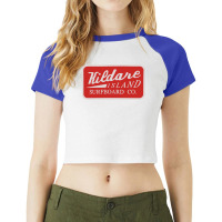 Kildare Island Surf Classic Raglan Crop Top | Artistshot