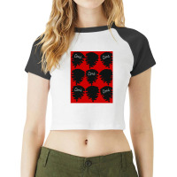 Conifer Cone Pine Raglan Crop Top | Artistshot