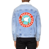 Become Ungovernable Funny Goose Meme For Men Woman Unisex Sherpa-lined Denim Jacket | Artistshot