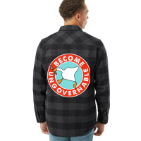 Become Ungovernable Funny Goose Meme For Men Woman Flannel Shirt | Artistshot