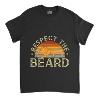 Bearded Dragon Funny Reptile Lizard Respect Th Bea Classic T-shirt | Artistshot