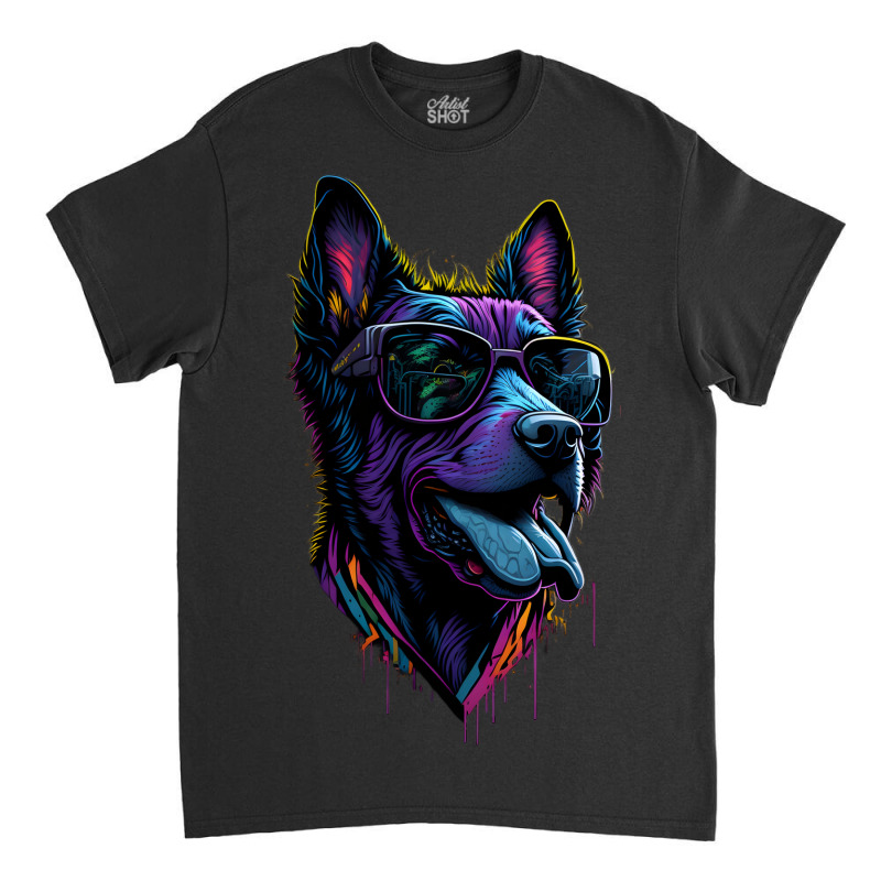 Puppy Say Hai Classic T-shirt | Artistshot