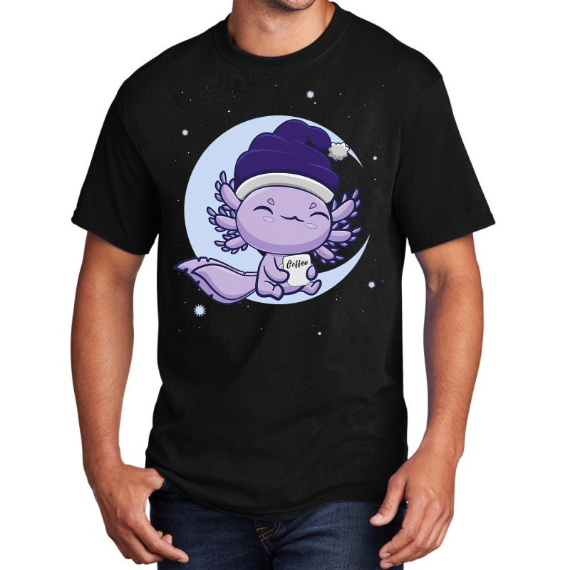 Axolotl Coffee Mug Christmas Vaporwave Aesthetic K Basic T-shirt | Artistshot