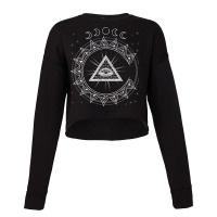 Blackcraft Moon Phases Pagan Gothic Occult All See Cropped Sweater | Artistshot