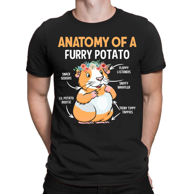 Funny Anatomy Of A Furry Potato Guinea Pig Lover P T-shirt | Artistshot